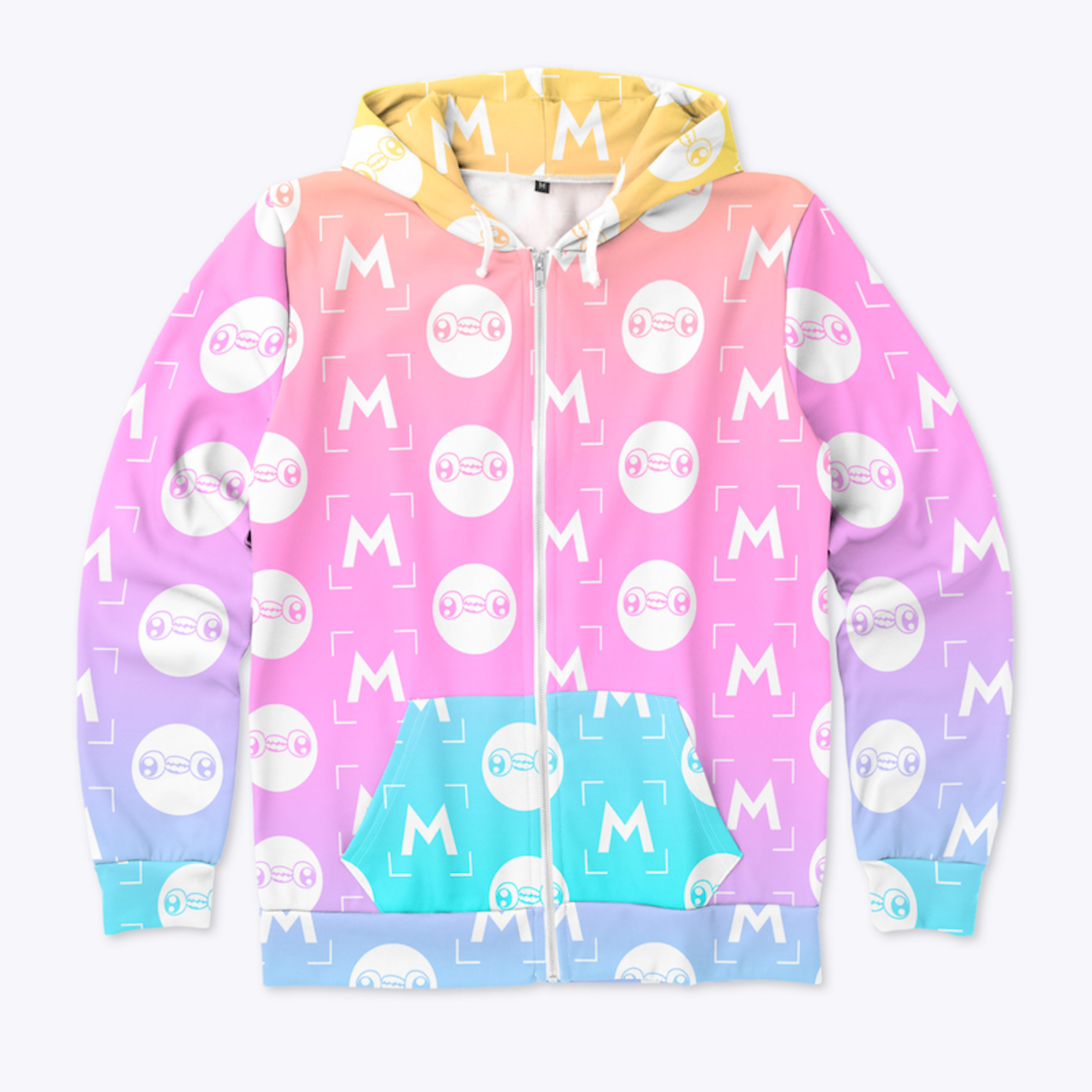 All Over Hoodie M3RK Vibrant